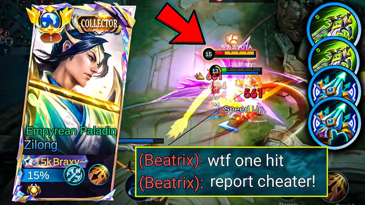 ZILONG ONE HIT BUILD!! Zilong New Best BUILD AND EMBLEM! - Build Top Global Zilong 2025 ~ MLBB