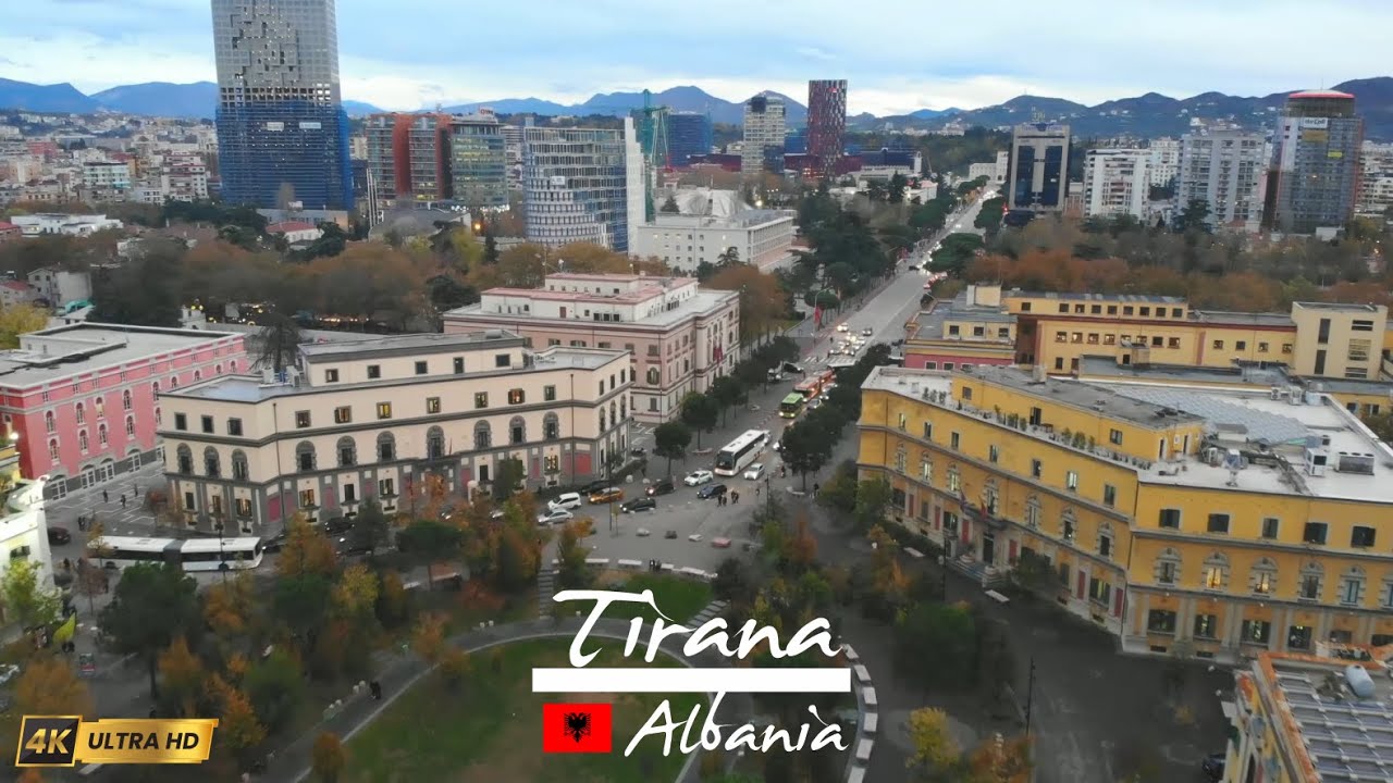 Explore Tirana, Albania | Vibrant Capital City in 4K Walking Tour