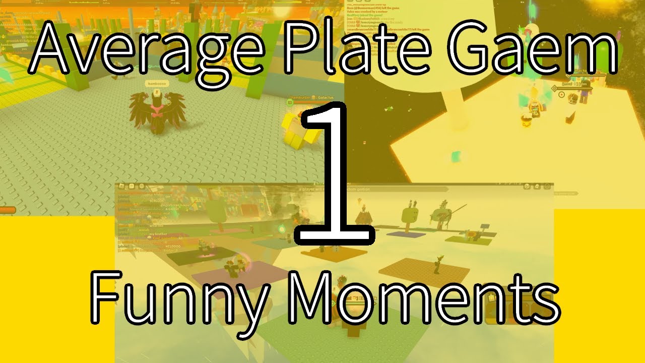 Average Plate Gaem Funny Moments 1