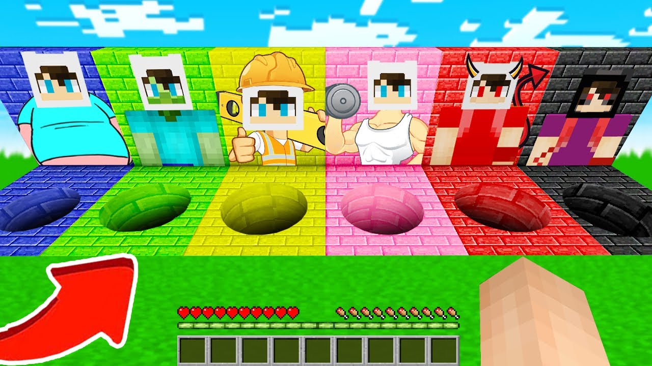YANLIŞ ENES ARSLAN ÇUKURUNU SEÇERSEN ÖLÜRSÜN - 😱 Minecraft