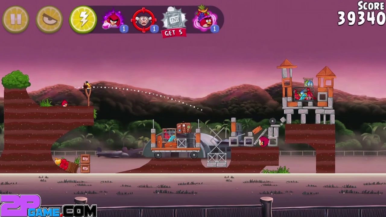 Angry Birds Rio - Rovio Entertainment Ltd AIRFIELD CHASE Level 1-8