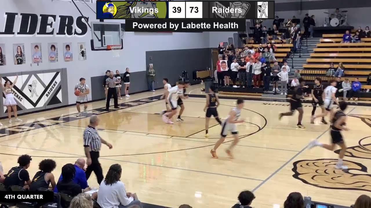 Vikings vs Raiders Basketball