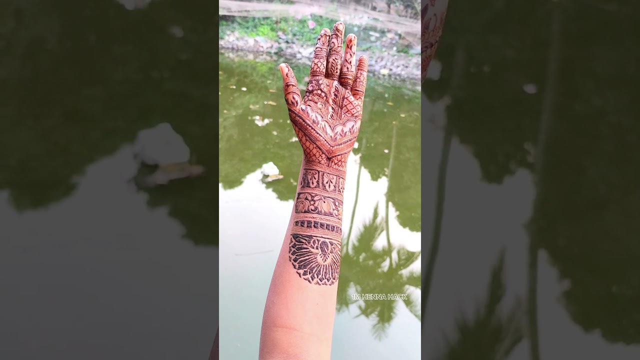 Bridal mehendi design😍 ✨ 