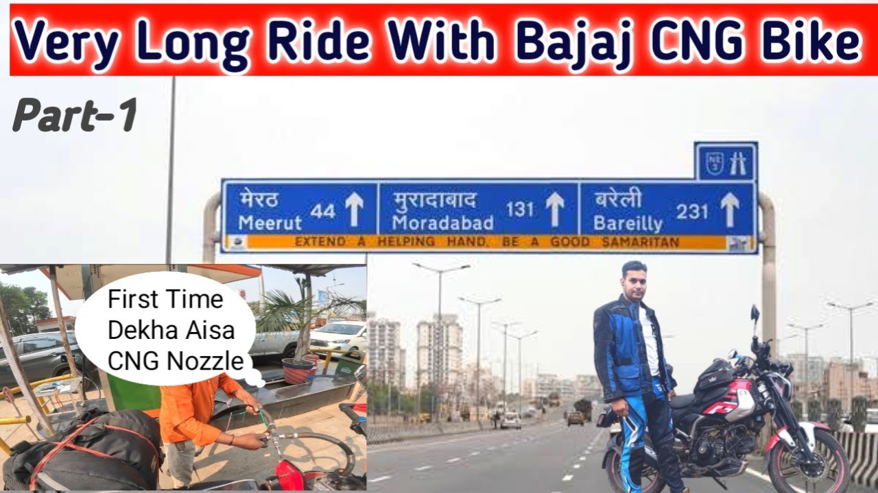 Delhi To Bareilly UP Long Ride With Bajaj freedom CNG Bike | Bajaj Freedom CNG Bike #vlog #viralvide