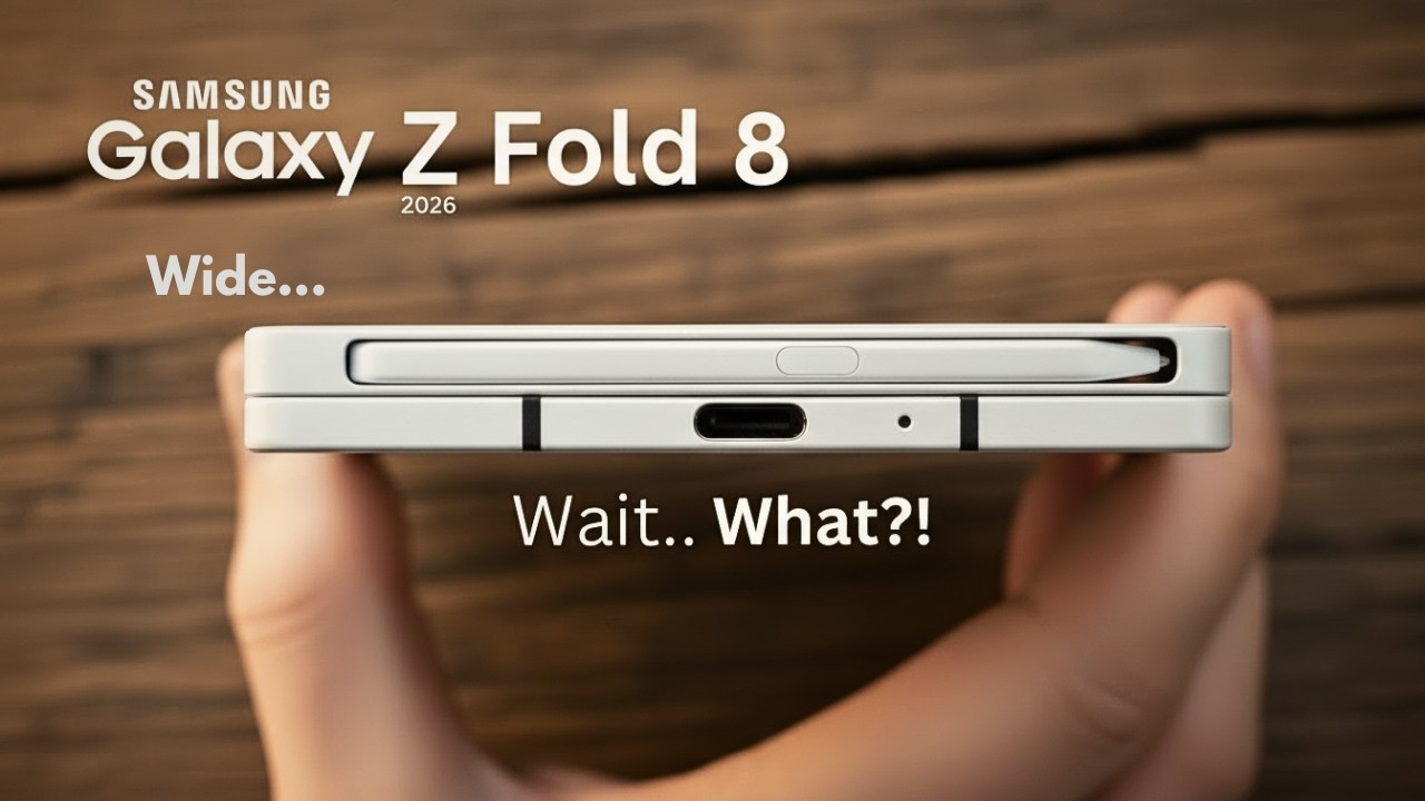 Galaxy z fold 8 - Wide?