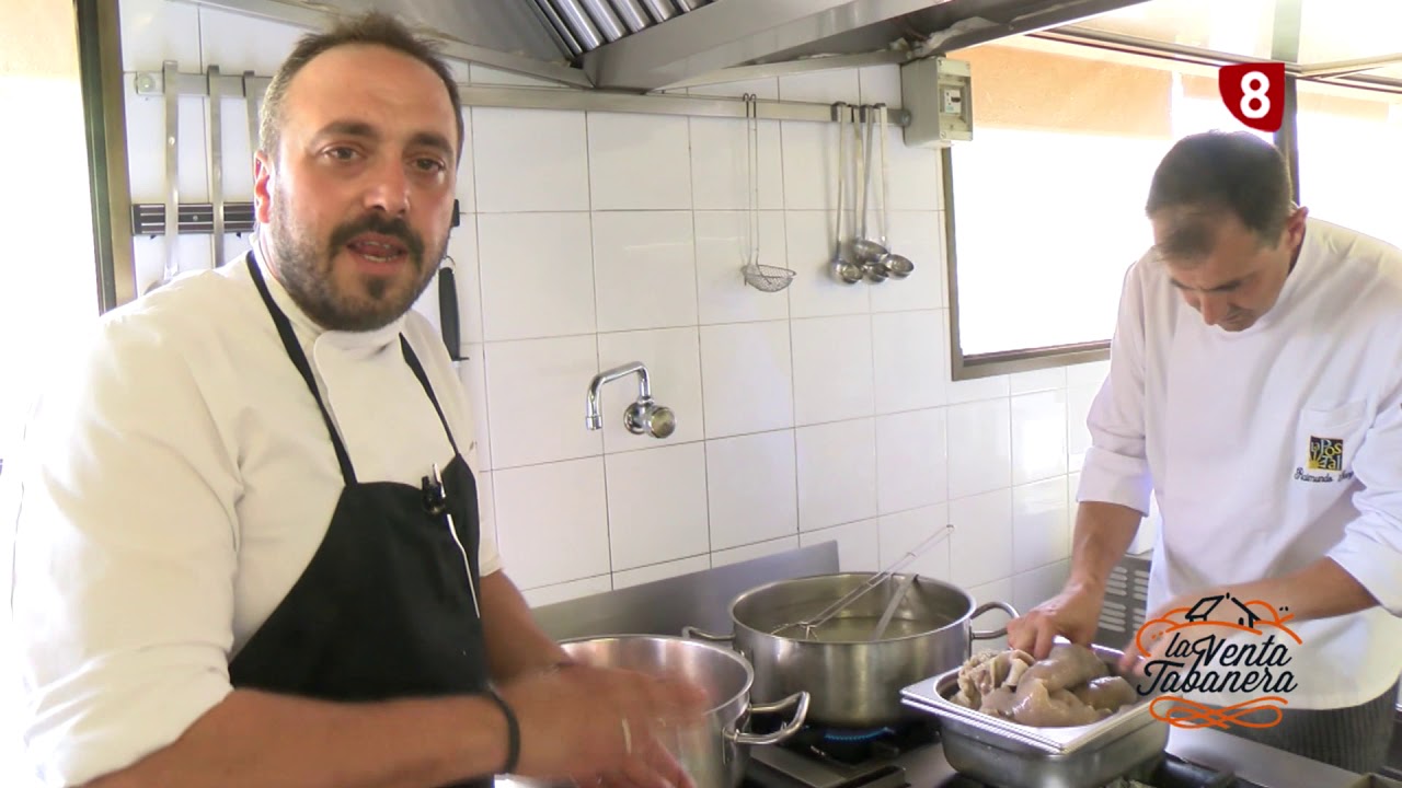 Las recetas de la Venta Tabanera. Careta de cerdo en el restaurante La postal