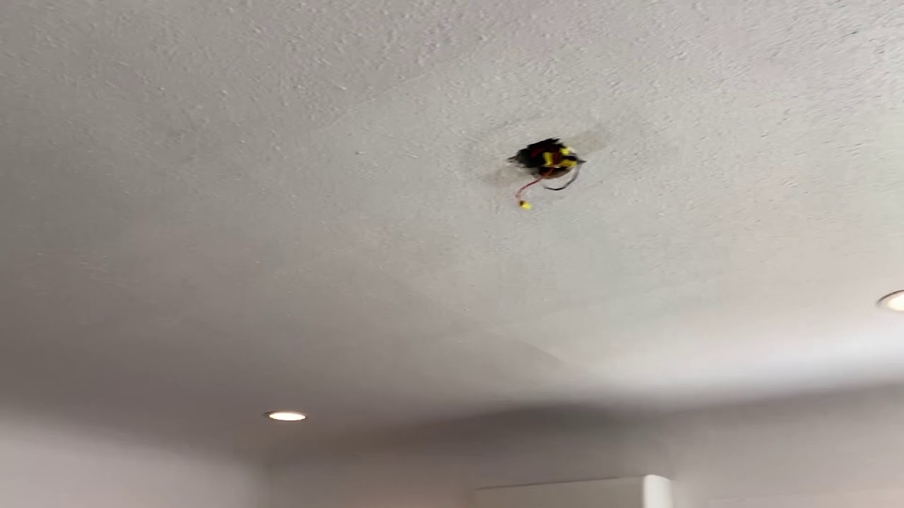 my ceiling fan to recessed lighting