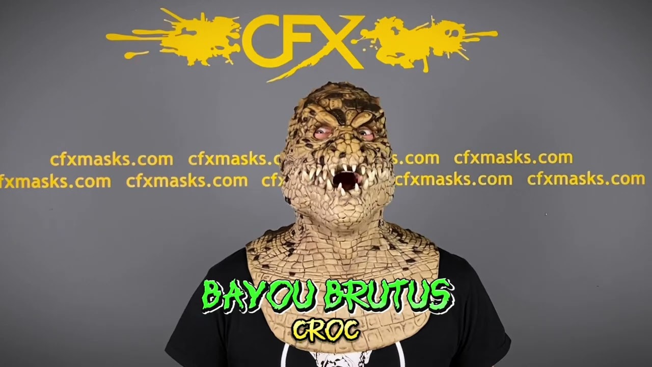 CFX Masks Bayou Brutus Male Fit Silicone Mask