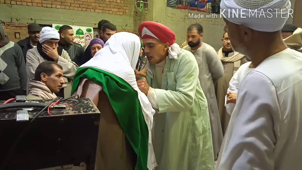 الشيخ محمد حماده سيتنه نفيسه بنت مدين عند اولاد الشيخ عبدالرازق نصار تصوير وتصميم___ميدو ناجي