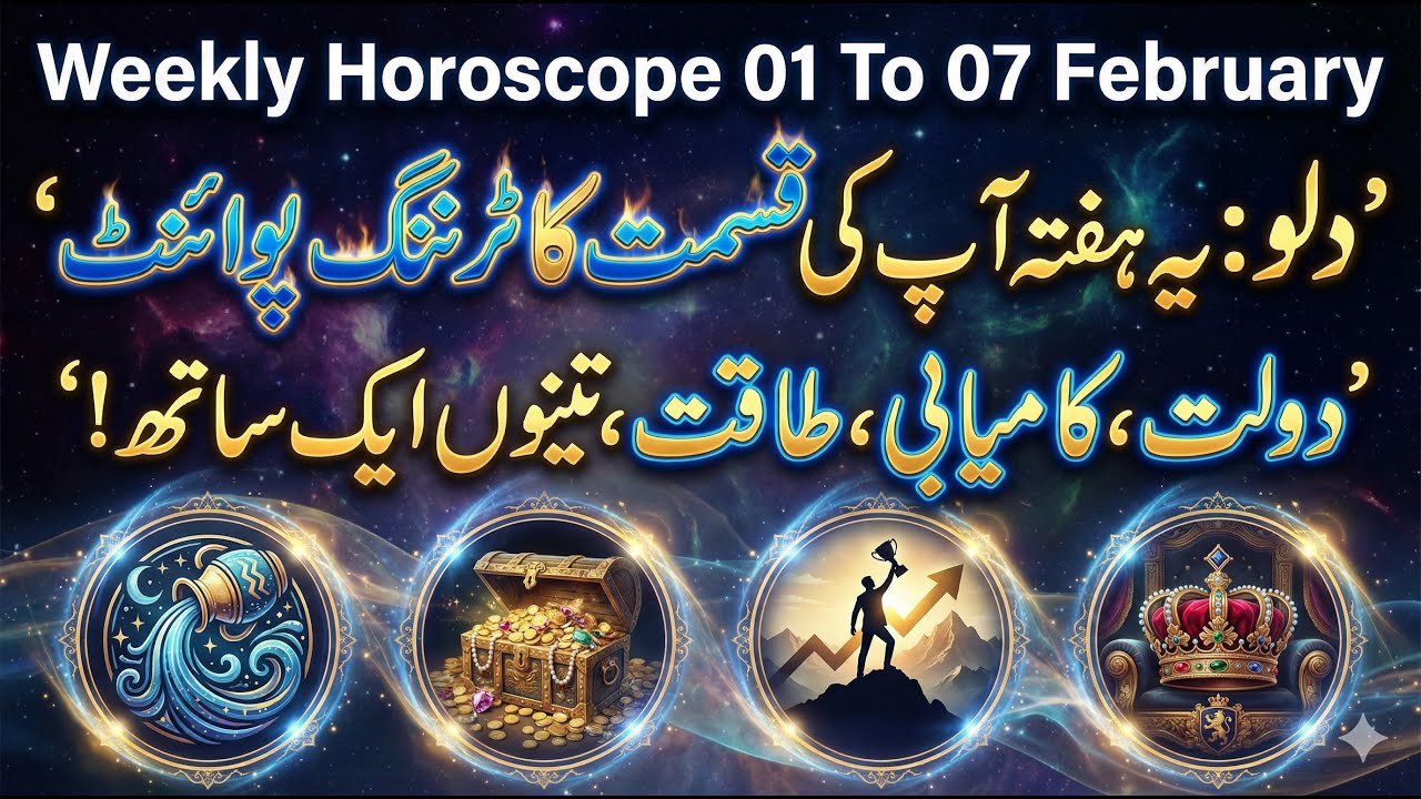 Aquarius Weekly Horoscope 01 To 07 February 2026 Best Time Start