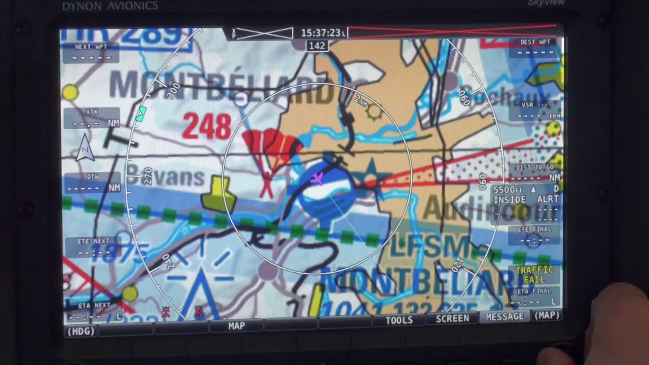 Eole Air Passion SkyView Partie 5 MAP