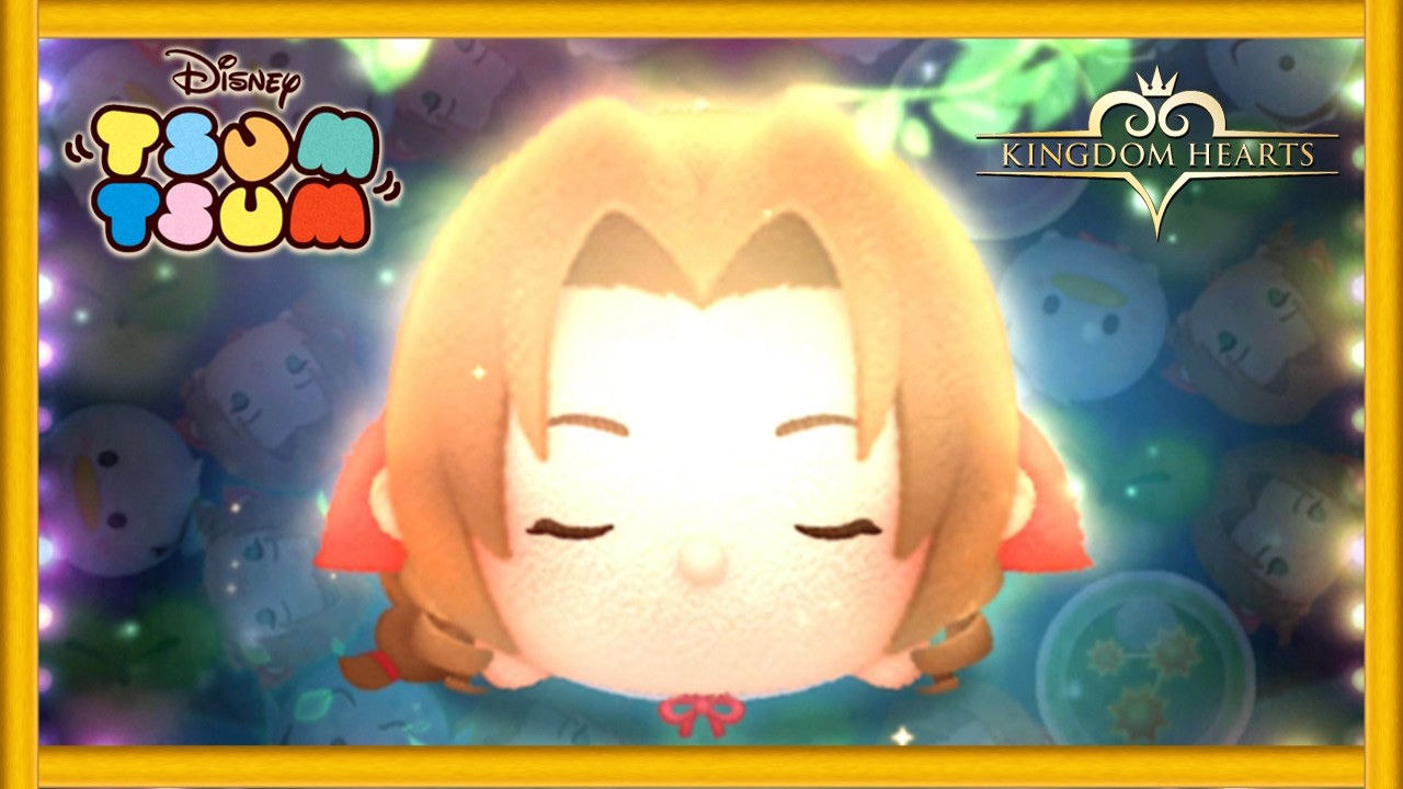 LINE: Disney Tsum Tsum [JPN] - Kingdom Hearts 2 Event: Aerith Gainsborough Gameplay Showcase