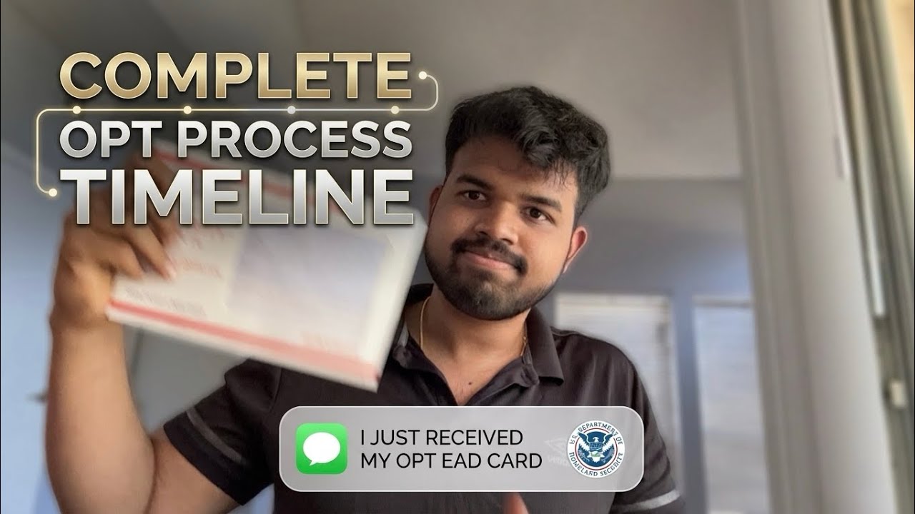 My Complete OPT EAD Card Timeline 2026! | Regular to Premium Processing