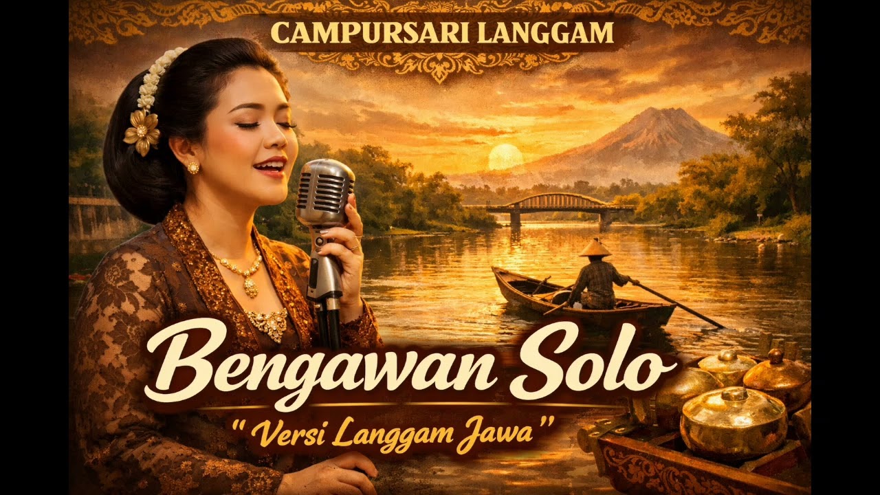 Bengawan Solo (Versi Jawa) | Campursari Adem, Enak Buat Santai & Kangen Masa Lalu