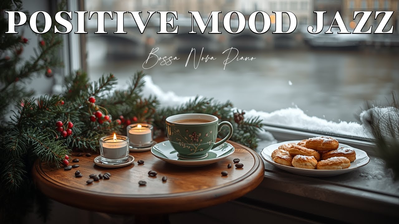 Positive Mood Jazz ☕ Cozy Winter Coffee Jazz Music and Sweet Bossa Nova Piano for Energy the day