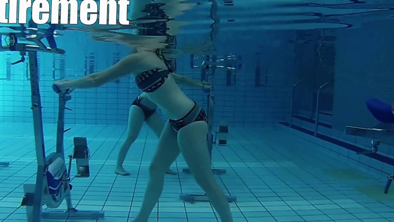L' Aquabiking aux Thermes de Vals