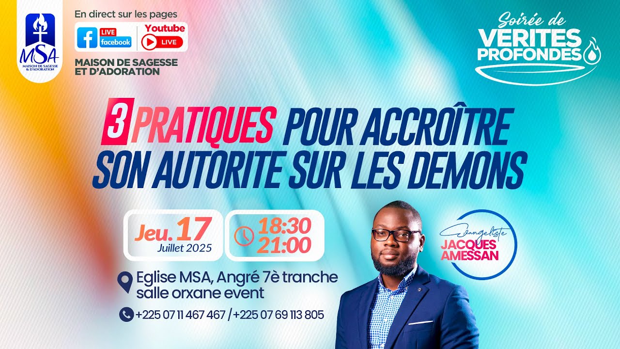 3 PRATIQUES POUR ACCROÎTRE SON AUTORITE SUR LES DEMONS