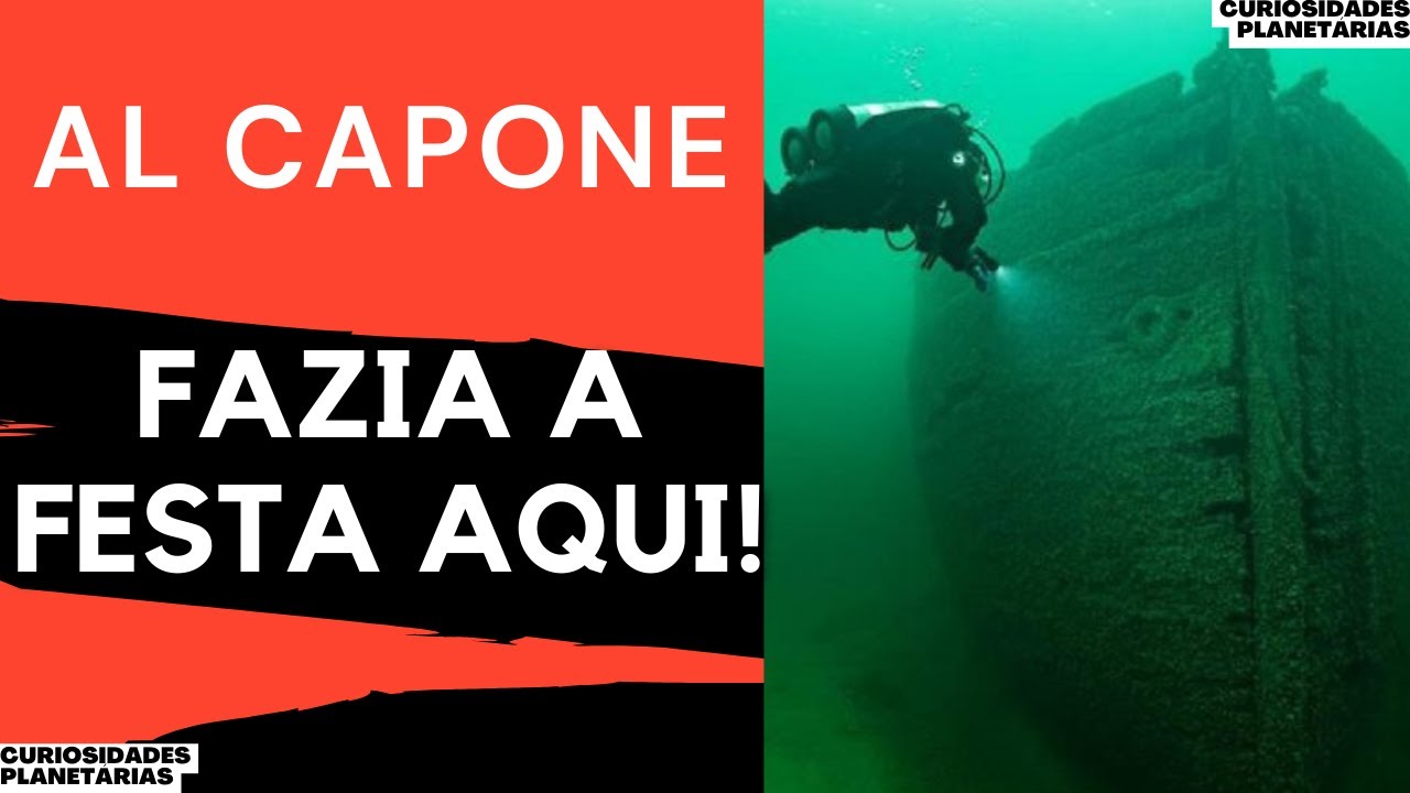 NAVIO DE FESTAS PROIBIDAS DE AL CAPONE! VOC&Ecirc; N&Atilde;O VAI ACREDITAR NISSO #curiosidades #navio #naufragio