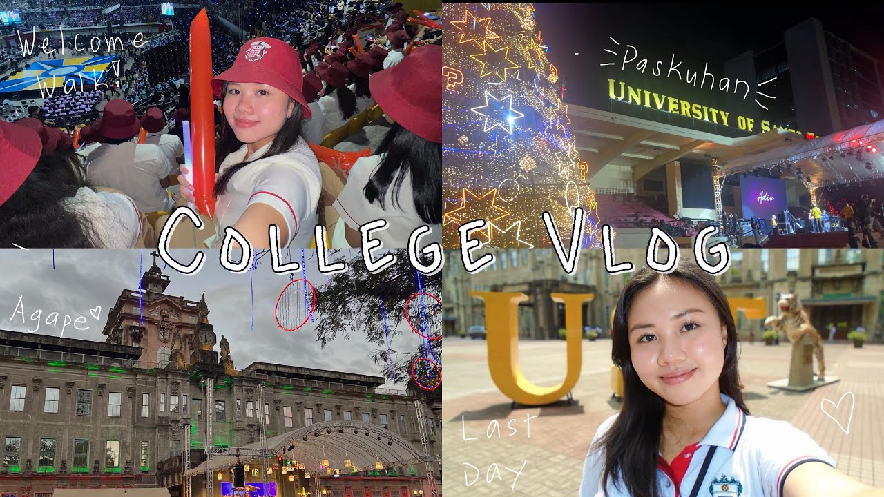 college vlog | first year journey as an accountancy student at UST 🐯