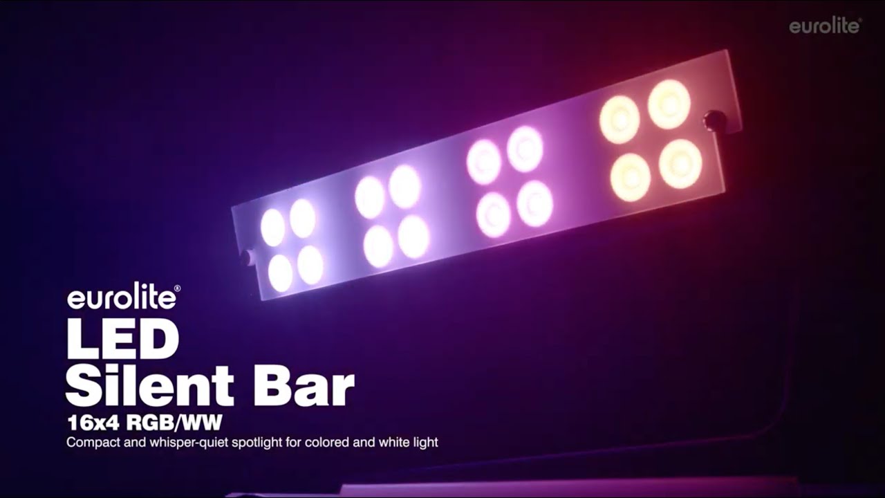 EUROLITE LED Silent Bar 16x4W RGB WW - SP Veranstaltungstechnik