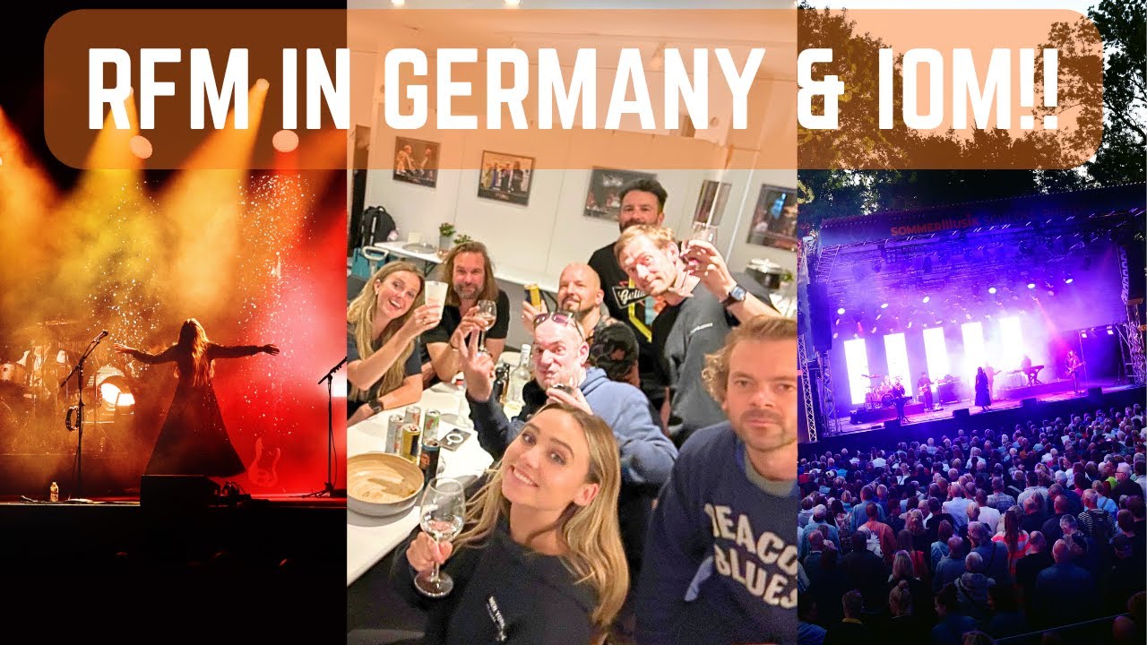 RFM | A WEEKEND OF GIGS IN GERMANY AND IOM 🇩🇪🎤🙌🏼🇮🇲