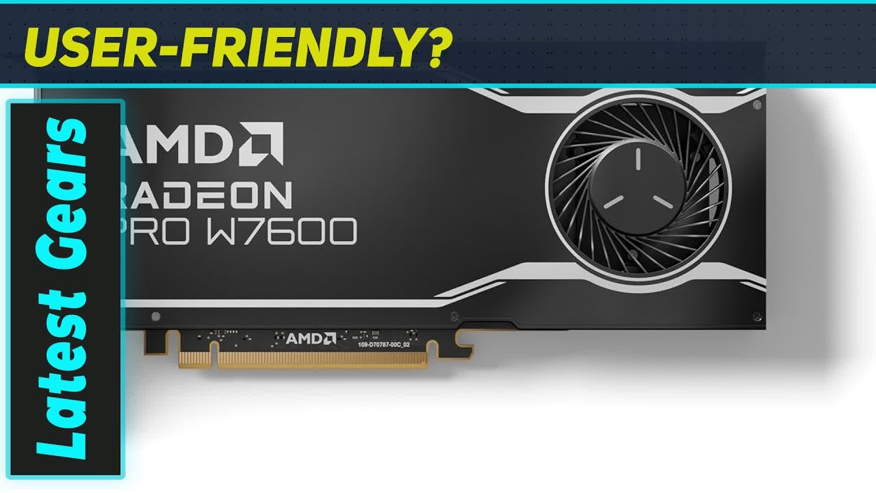 AMD Radeon Pro W7600: The Best Workstation GPU?