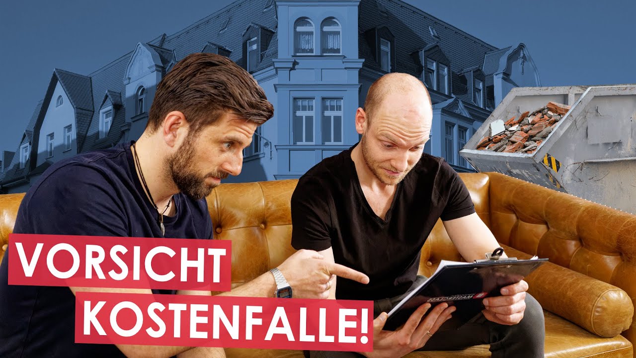 Diese Kostenfallen musst du beim Immobilienkauf beachten (Kosten Immobilien-Sanierung)