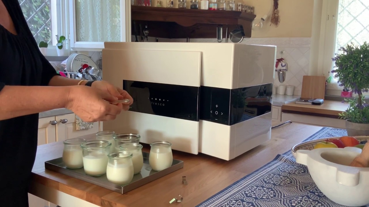 Yogurt fatto in casa con abbattitore FRESCO Irinox