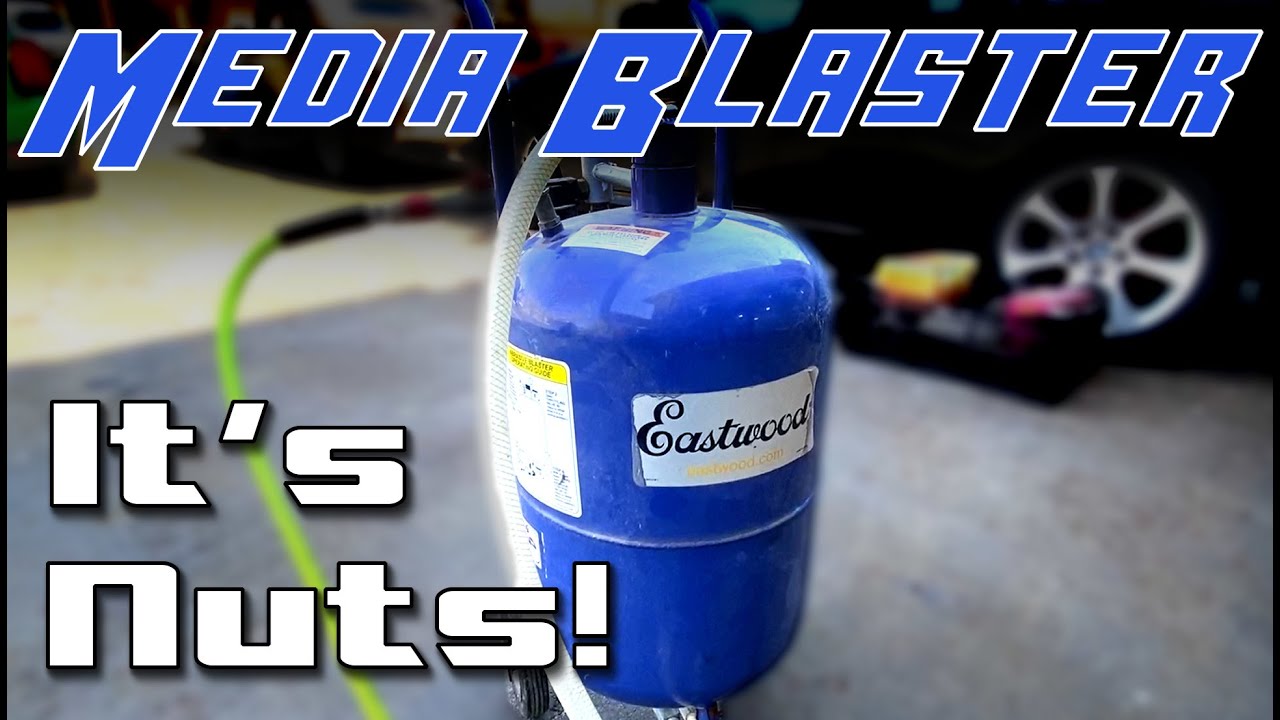 Eastwood Media Blaster And Ground Walnut Shells