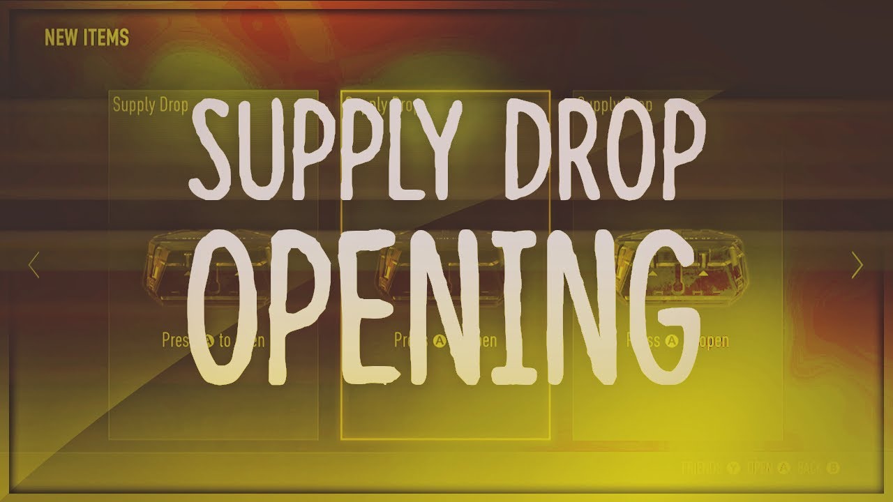SUPPLY DROP OPENING!! - COD Advanced Warfare