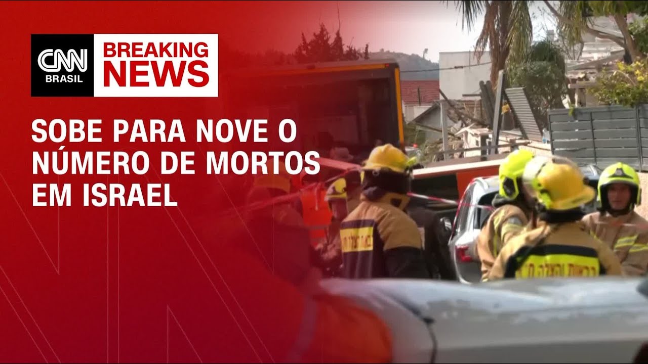 Ataques do Irã deixam pelo menos nove mortos em Israel | AGORA CNN