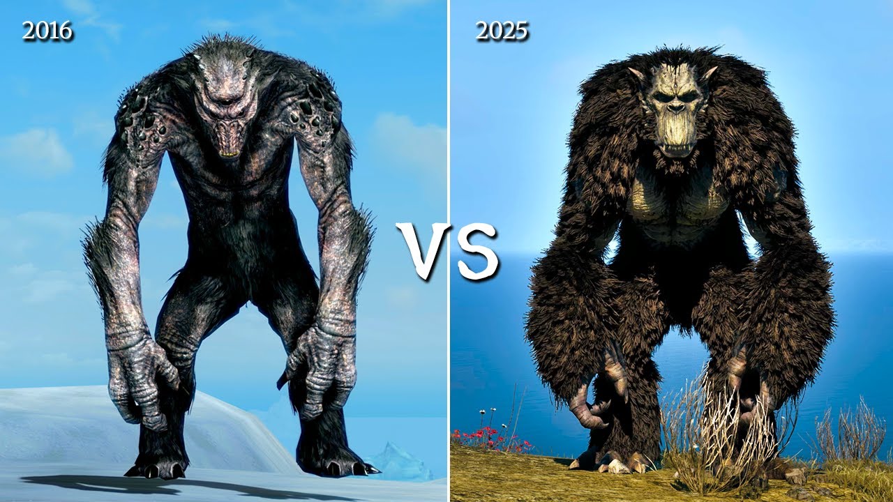 Creatures Comparison - Skyrim Remastered VS Oblivion Remastered