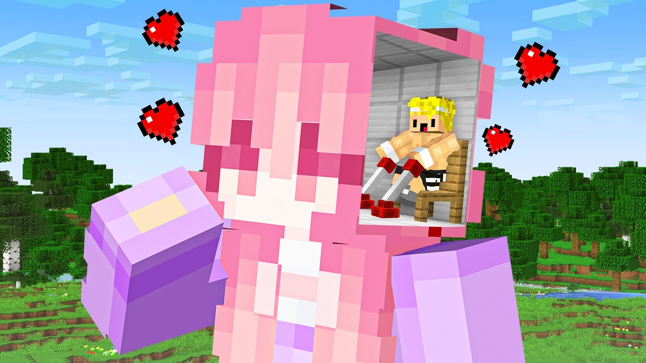 Usé CONTROL MENTAL para Trollear a NIKI en Minecraft....