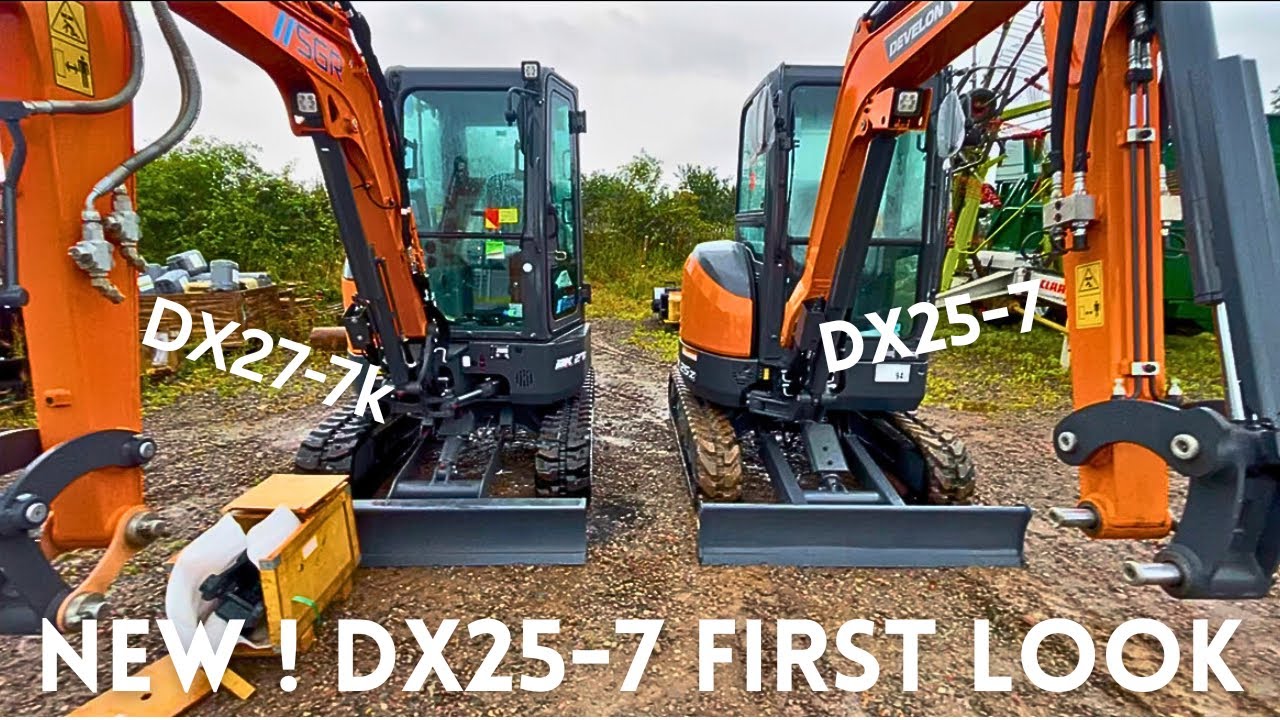 Is the DX25 better than the DX27 ? / getting a new machine ready to go out !