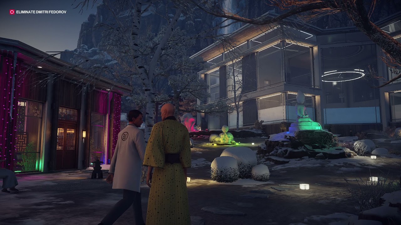 Hitman 1 Ambience - Hokkaido - White Noise - Wind sounds - ASMR - Winter sounds - Japanese ambience