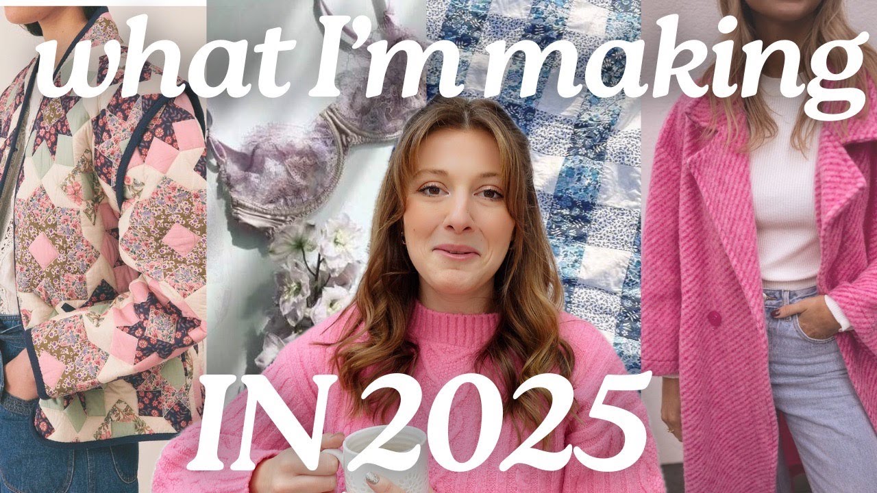 2025 sewing plans and goals! What I'm making next year, talking quilting projects and inspiration 🩷