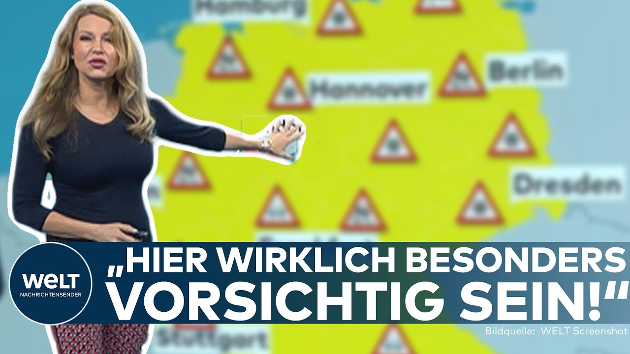 WETTERBERICHT DEUTSCHLAND: Aktuelle Wetter- und Unwetterwarnung! Achtung: Noch mehr Eis und Schnee!
