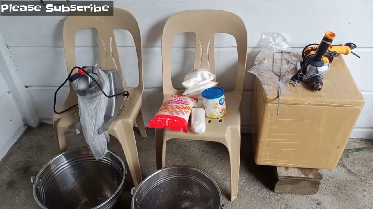 MGA GAMIT SA PAG GAWA NG ICE SCRAMBLE