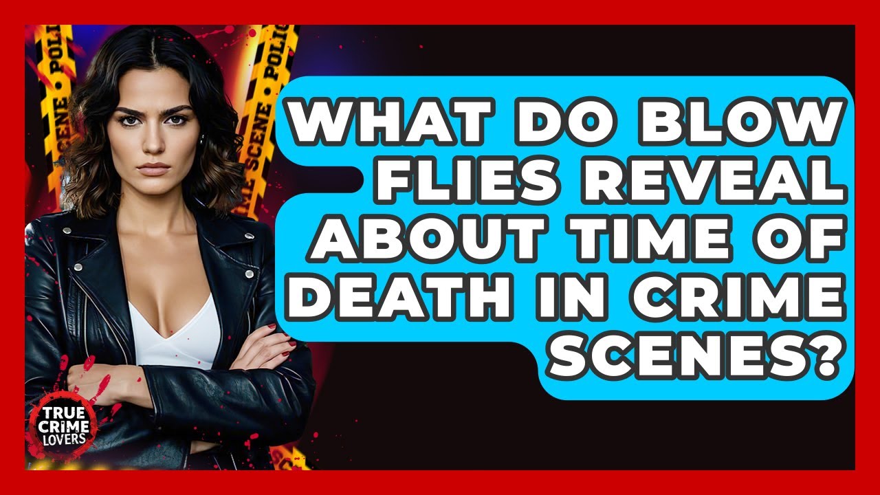 What Do Blow Flies Reveal About Time Of Death In Crime Scenes? - True Crime Lovers
