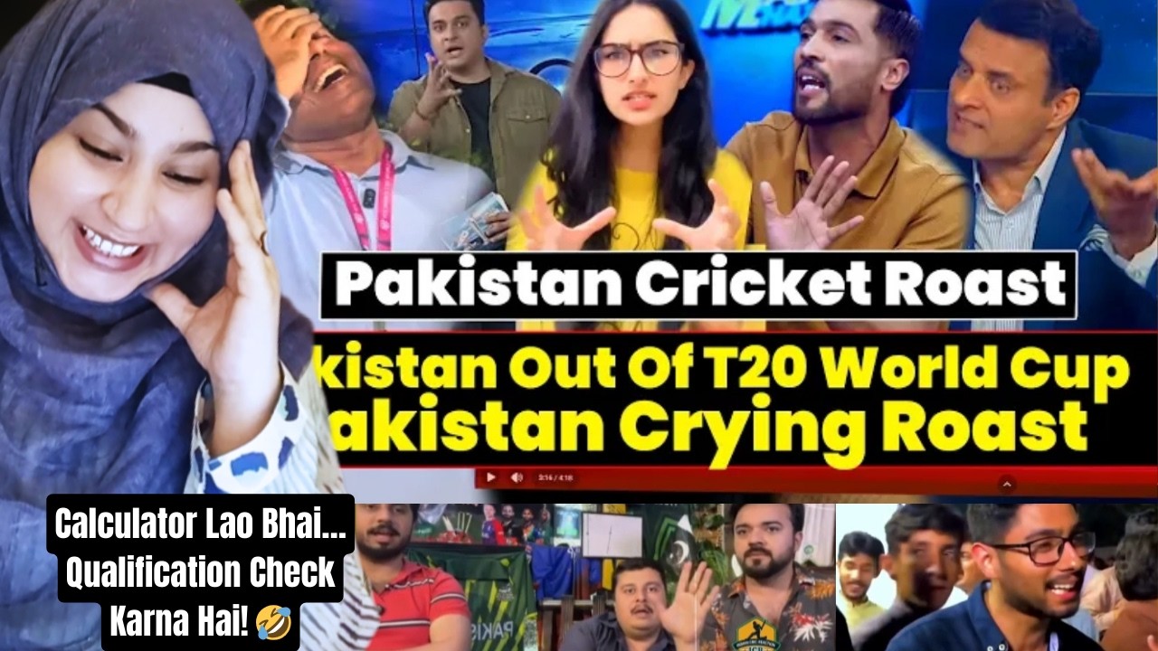 PAKISTAN OUT OF T20 WORLD CUP ROAST | PAKISTAN FUNNY ROAST | INDIA IN SEMIFINAL PAK CRYING REACTION