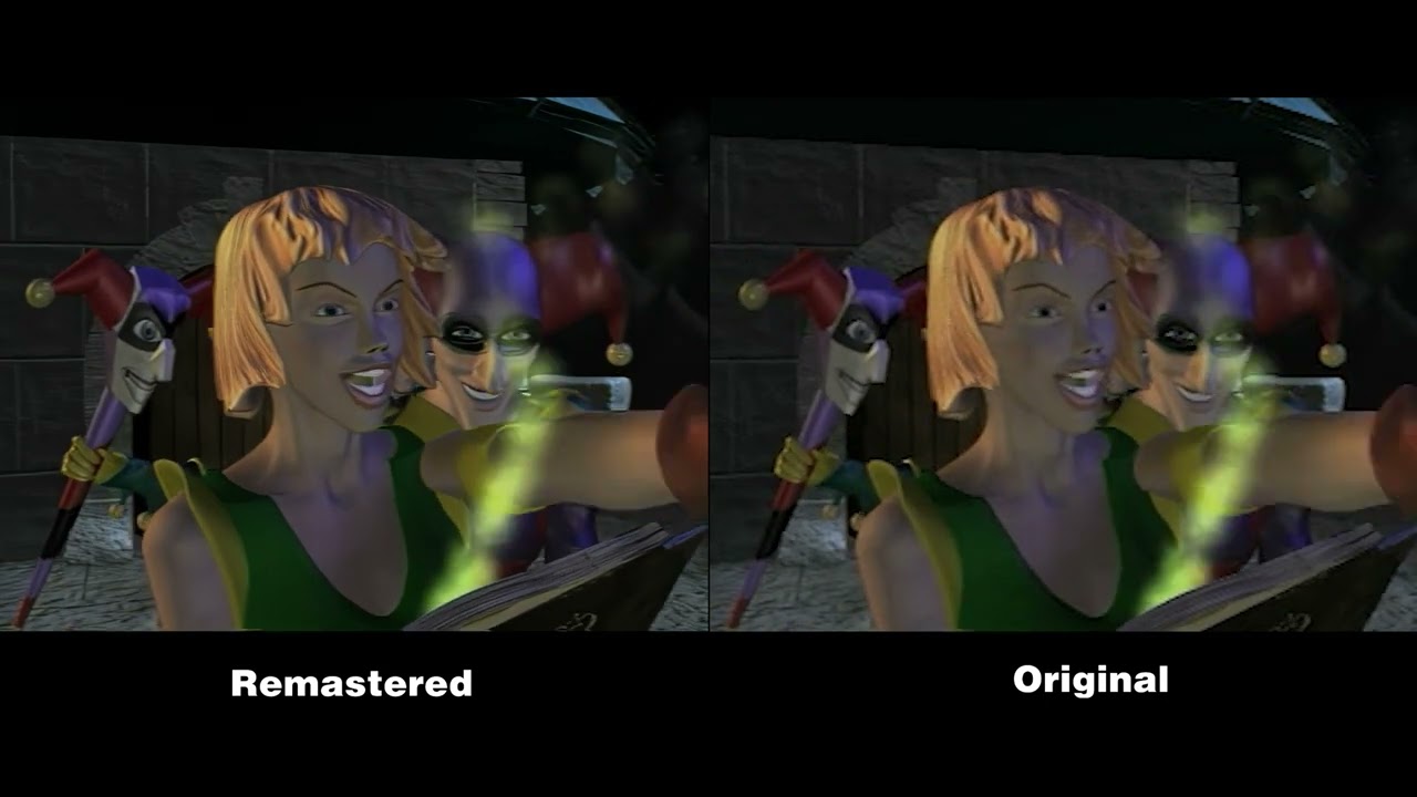 Pandemonium intro ps1 4K Remastered AI Machine Learning comparison Between Remastered x original