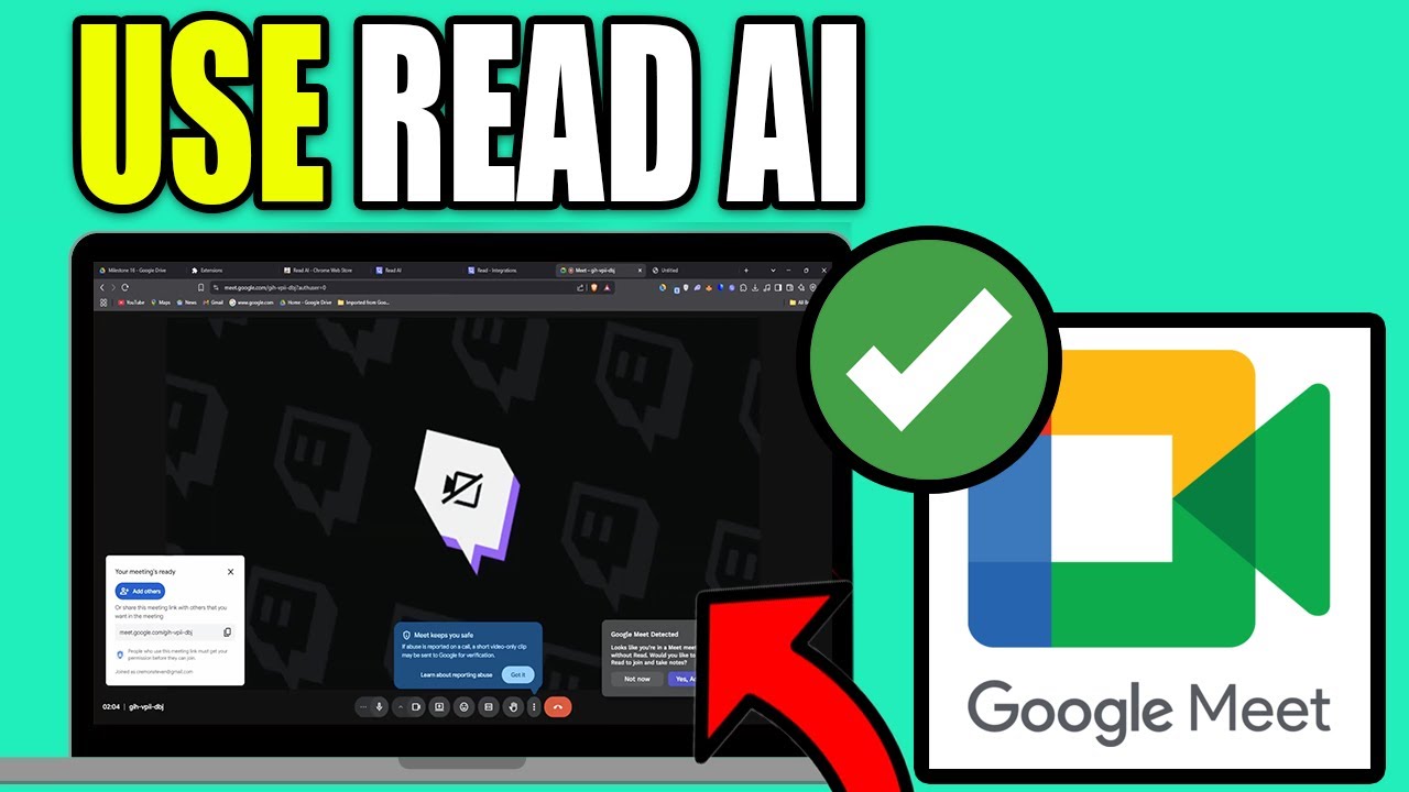 How To Use Read Ai In Google Meet (How to Access Read Ai in Google Meet)