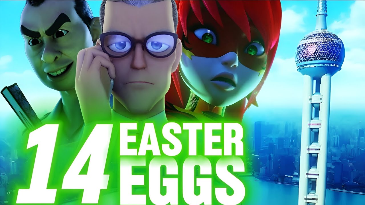 Les Easter Eggs de Miraculous World Shanghai !