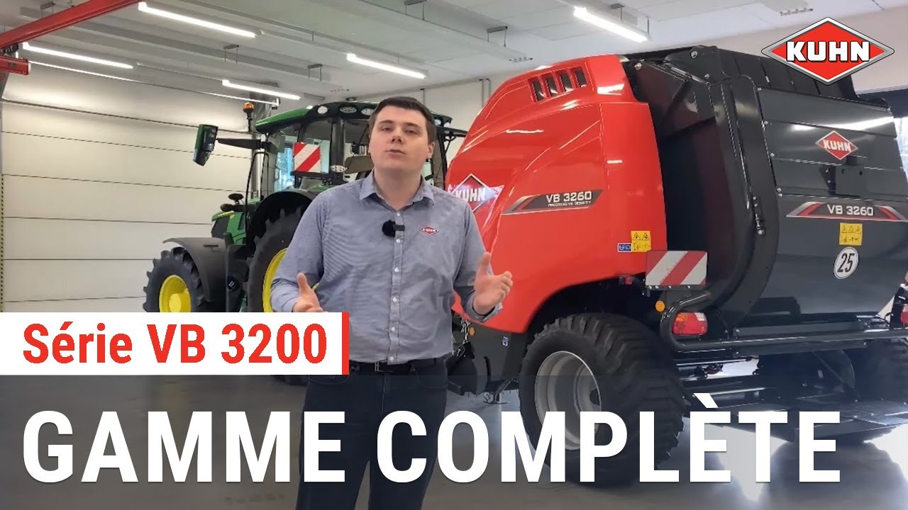 Présentation des presses à chambre variable | VB 3200 | KUHN
