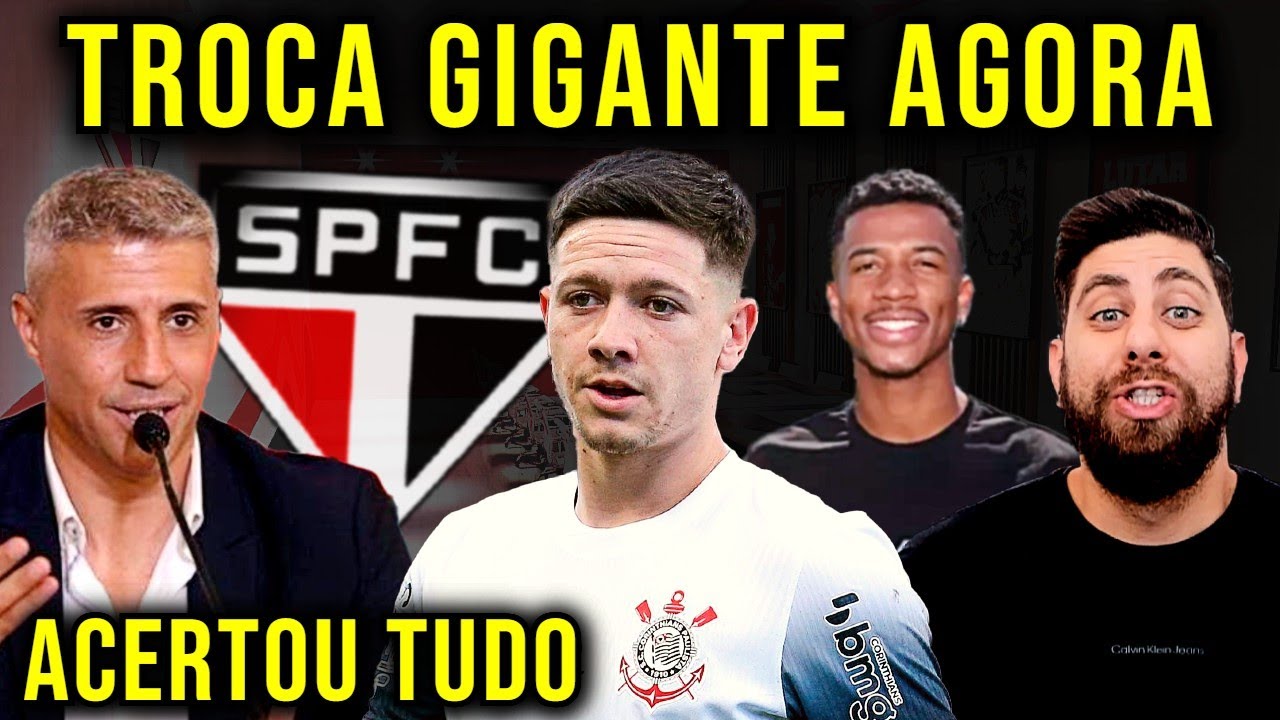 TROCA GIGANTE!!! SÃO PAULO FINALMENTE TEM CRAQUE PARA FAZER NEGÓCIO HISTÓRICO. SPFC MUDA TUDO!