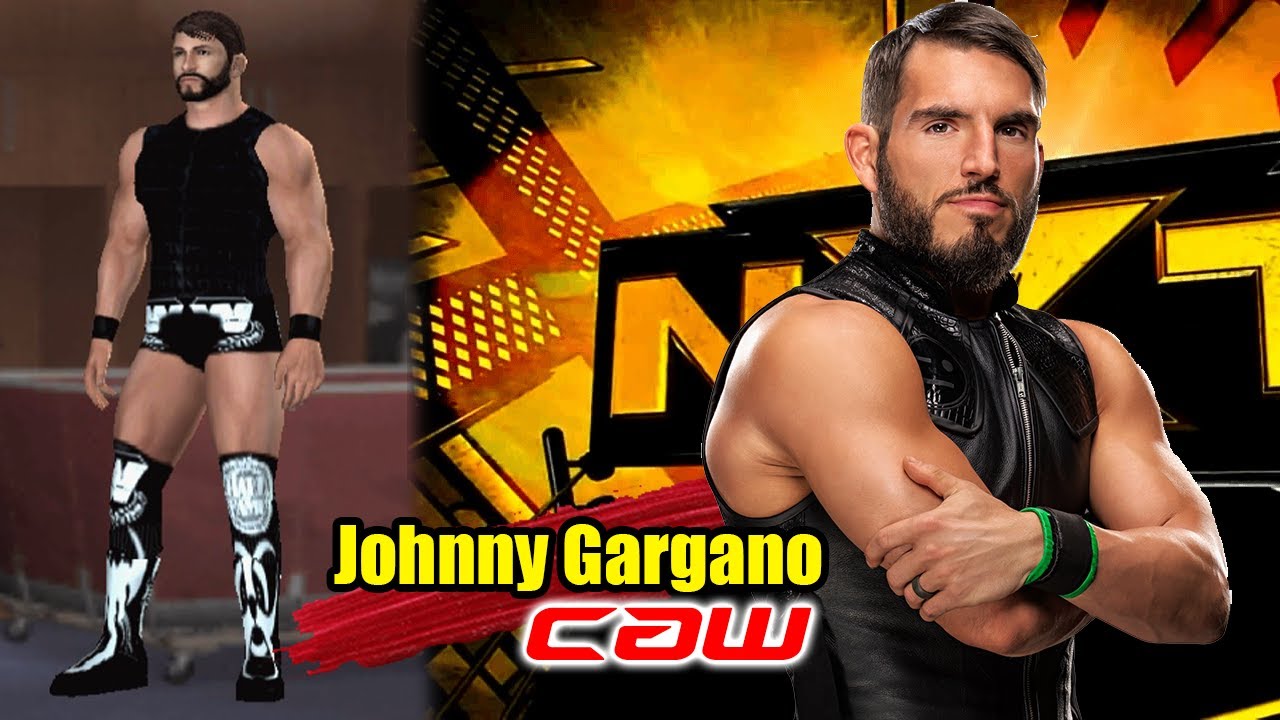 Johnny Gargano | SvR 2011 PS2 how to create a wrestler, finisher, moveset, entrance