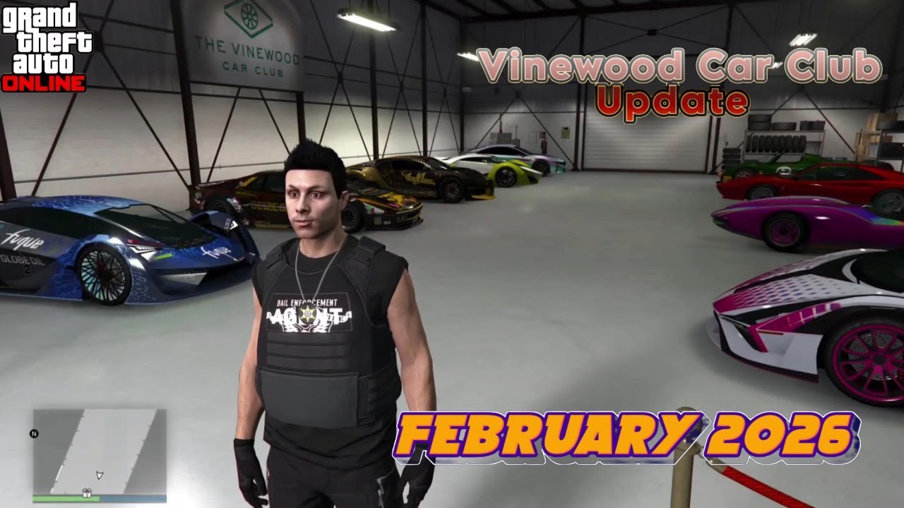 Vinewood Car Club Update GTA February 2026