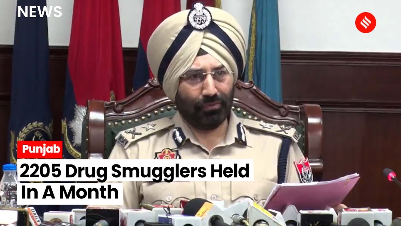 Punjab Police&rsquo;s War Against Drugs: 260 Big Fish Included 2205 Drug Smugglers Held In A Month