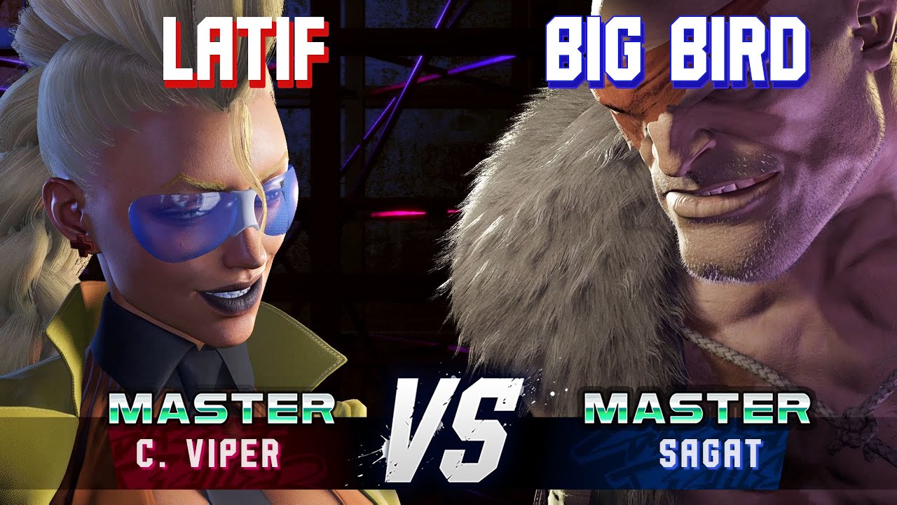 SF6 ▰ LATIF (C.Viper) vs BIG BIRD (Sagat) ▰ High Level Gameplay