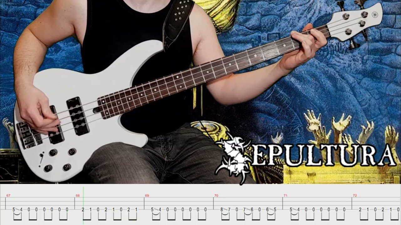 Propaganda - Sepultura (bass cover & tab) - (Only bass & drums) Backing track